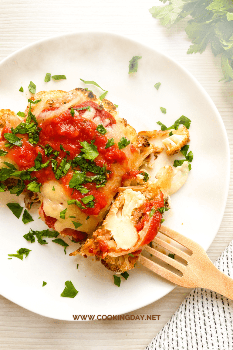 Easy & Flavorful Baked Cauliflower Parmesan Recipe: A Healthy, Delicious Alternative!