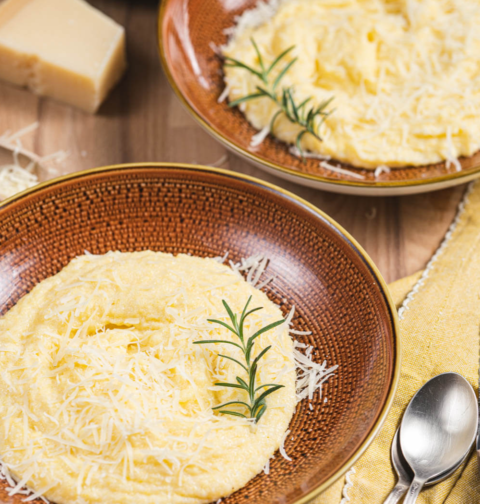 Mouthwatering & Creamy Parmesan Polenta Recipe