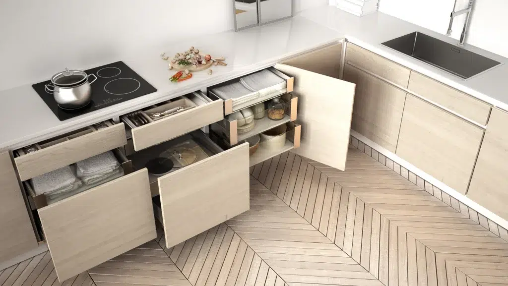 Adequate Storage Solutions for Ideal Kitchen