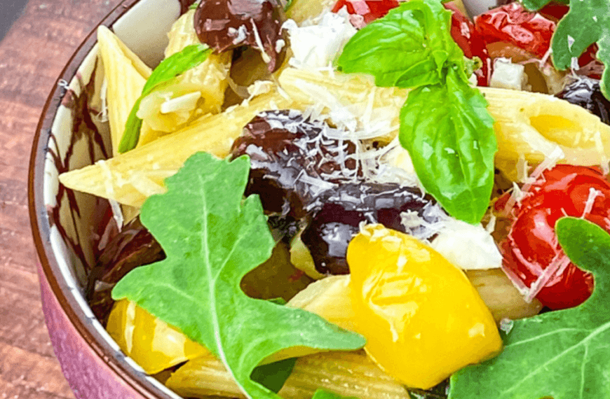 Quick and Easy Mediterranean Pasta Salad for Busy Weeknights