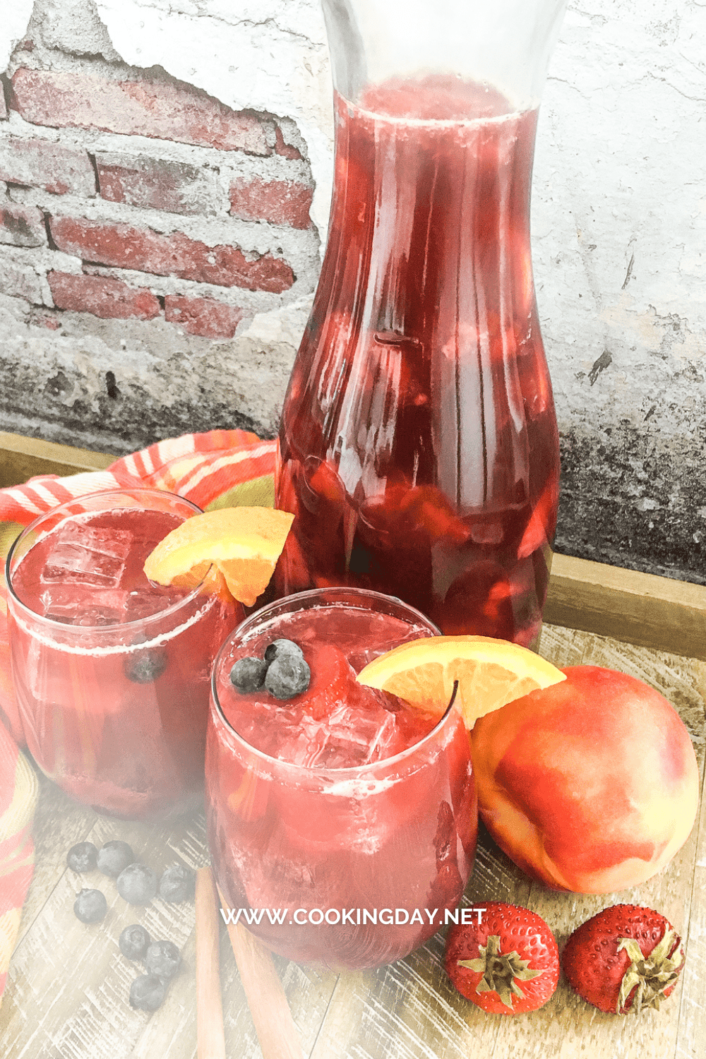 The Magic of Fresh Fruits - Sangria