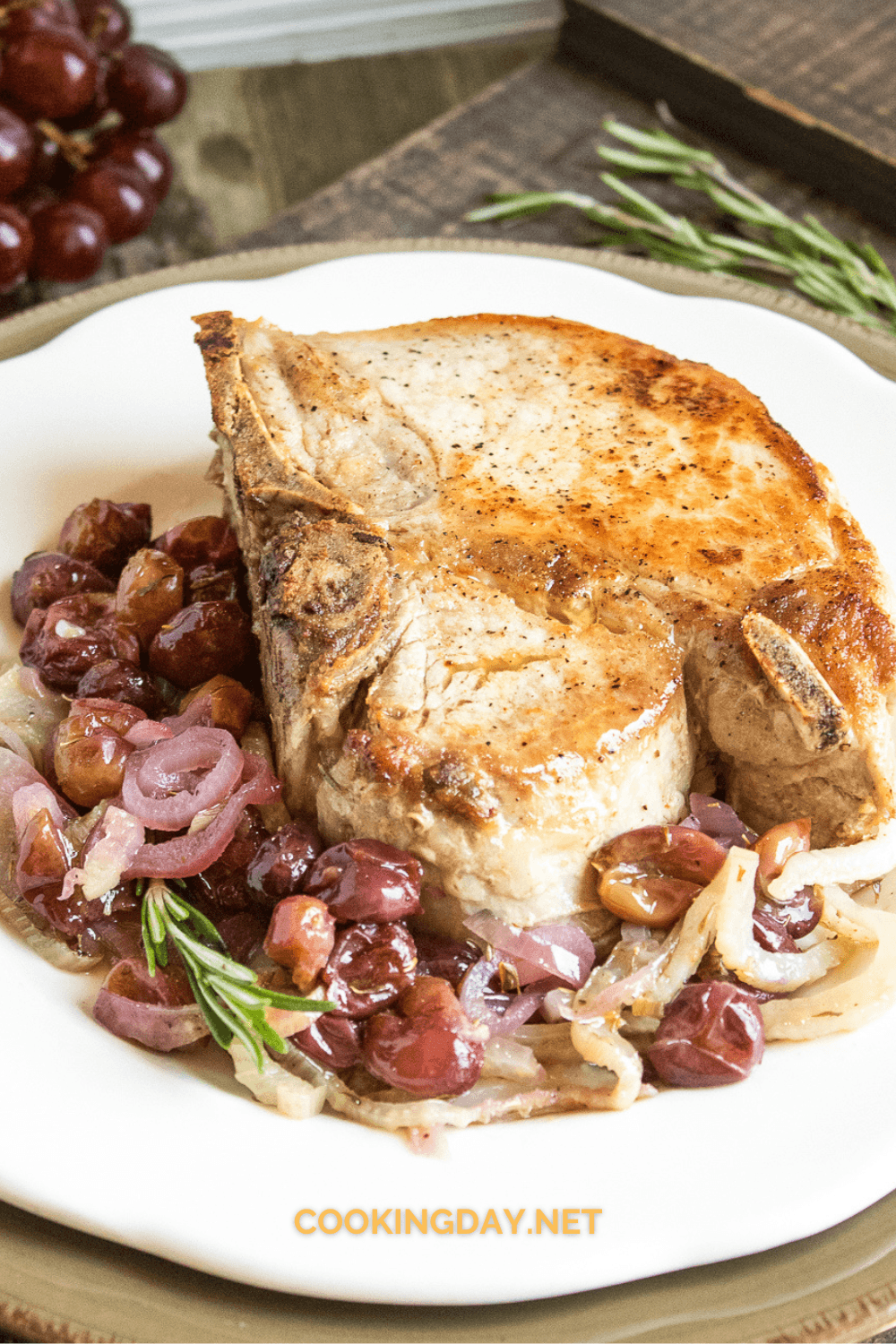 Elevate-Your-Dinner-Thick-Cut-Pork-Chops-with-Roasted-Grapes-Fennel-