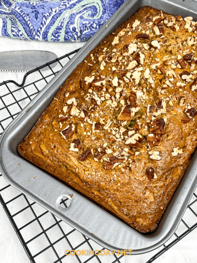 Deliciously Moist Pecan Zucchini Bread Recipe You Must Try Cooking Day