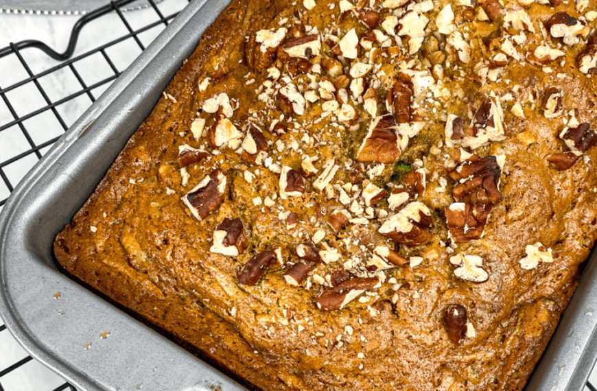 Pecan Zucchini Bread