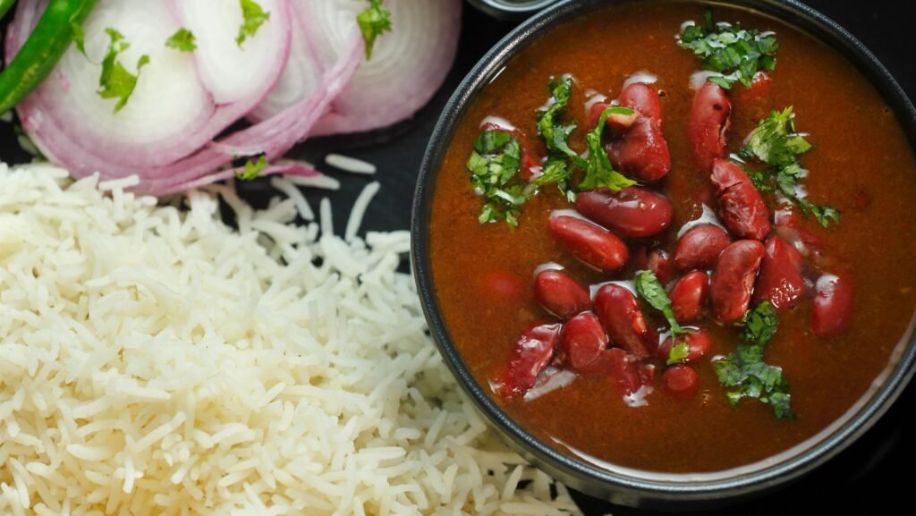 Rajma Chawal - an indian food