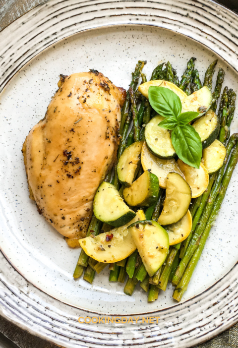 Sheet-Pan-Roasted-Chicken-Breasts-with-Summer-Veggies