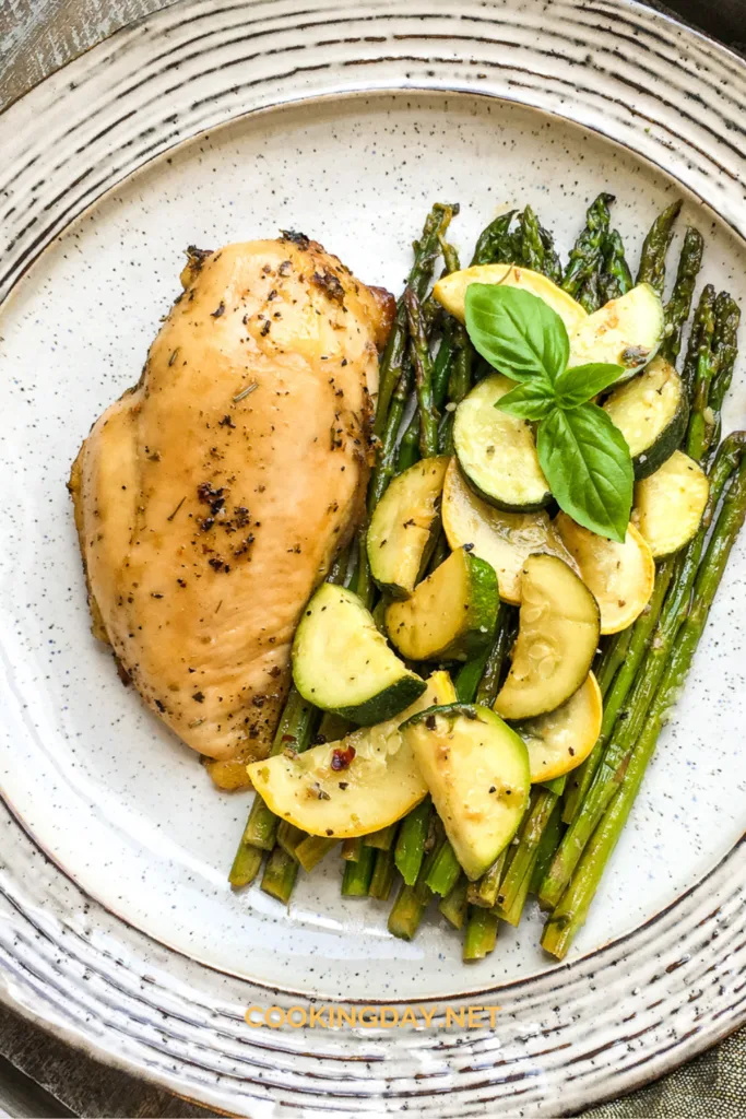 Sheet-Pan-Roasted-Chicken-Breasts-with-Summer-Veggies