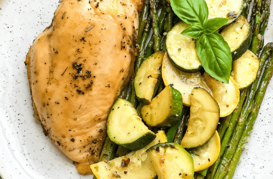 Sheet-Pan-Roasted-Chicken-Breasts-with-Summer-Veggies