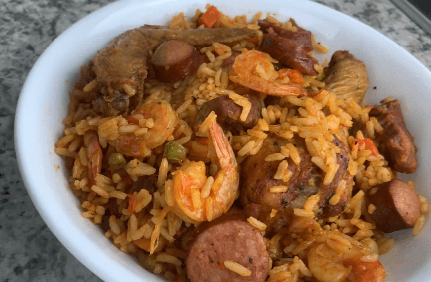 The Famous Liberian Jollof Rice