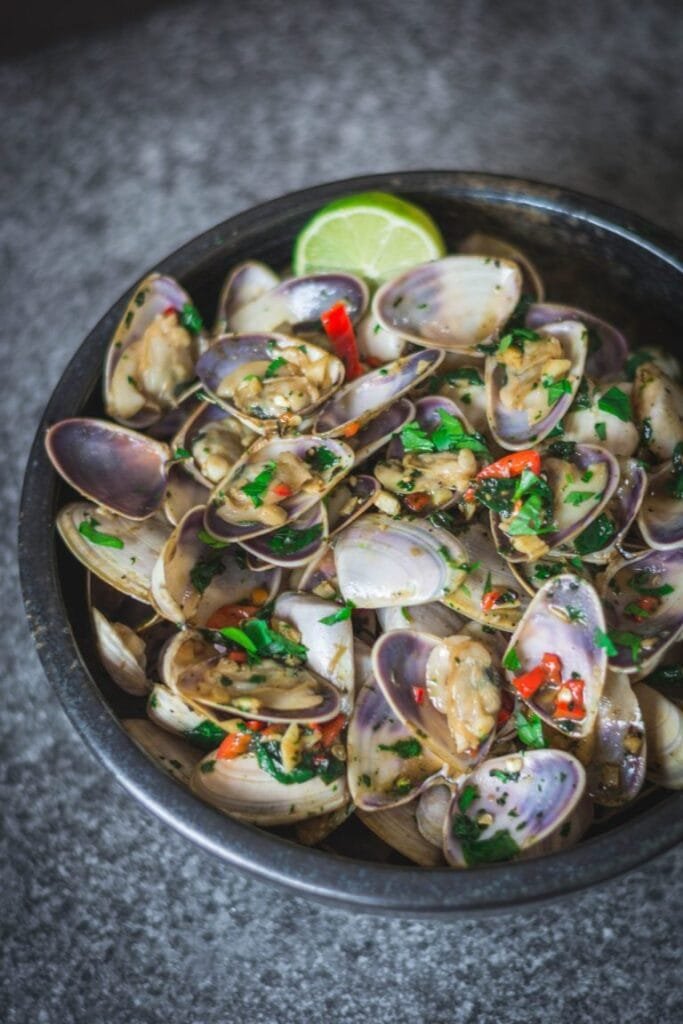 Taiwanese Style Pipis - Asian Side Dishes Perfect for Your Holiday Feast Celebrations (Photo Credit: The Spice Adventuress)