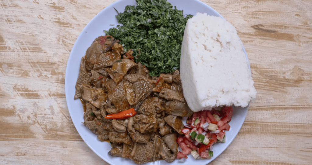 How to Cook Matumbo with Ugali and Collard Greens _ How to Make Matumbo Food _ Matumbo Recipe