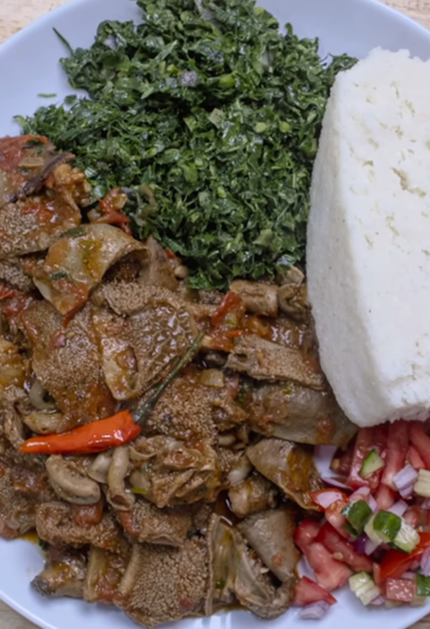 How to Cook Matumbo with Ugali and Collard Greens _ How to Make Matumbo Food _ Matumbo Recipe