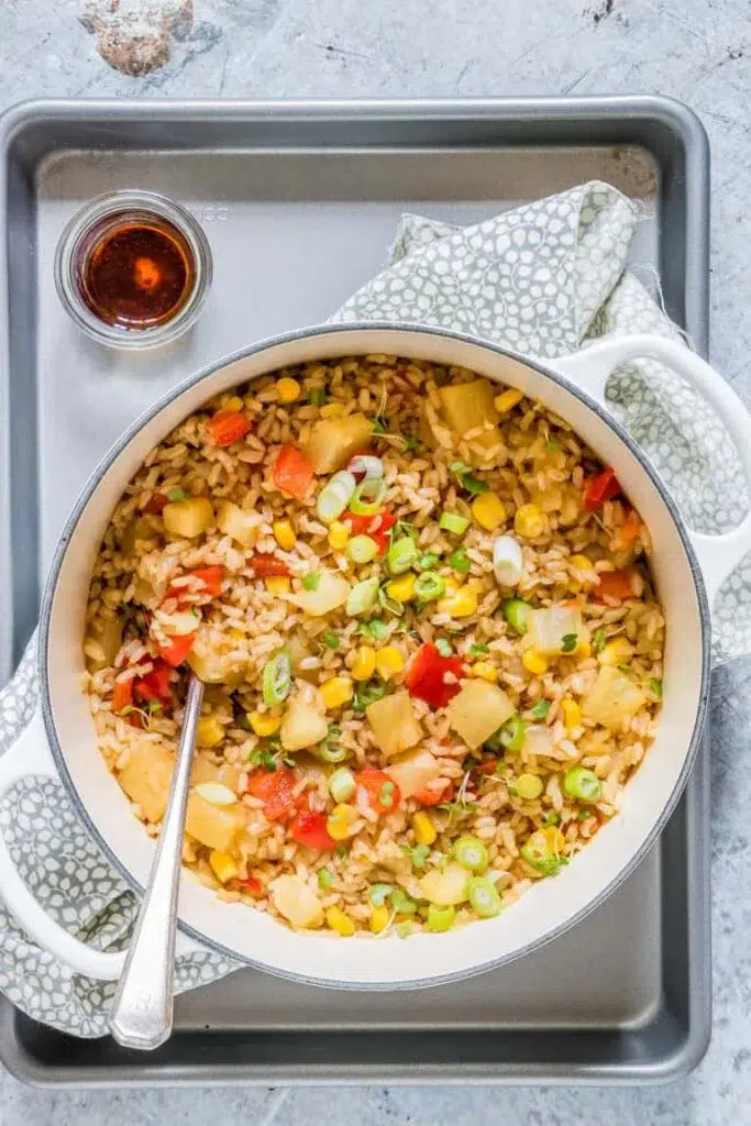 Easy and Economical Dinner Recipes for Busy Weeknights - Minute Pineapple Fried Rice