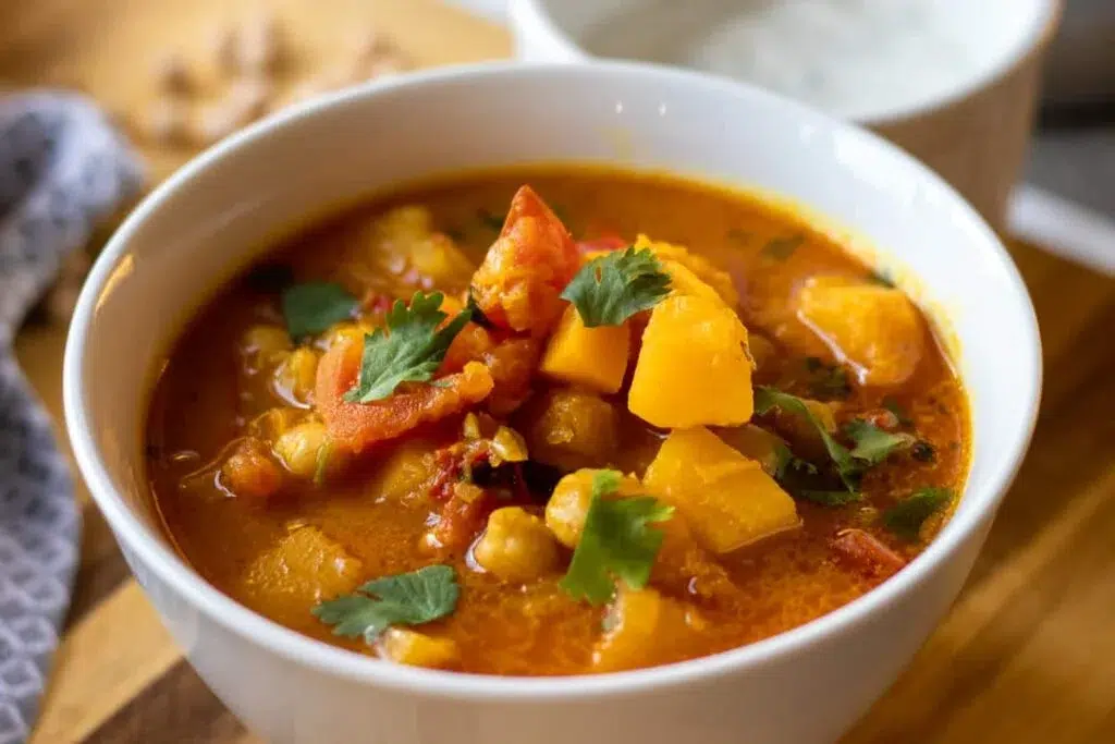 Butternut Squash Curry with Chickpeas - Easy and Economical Dinner Recipes for Busy Weeknights