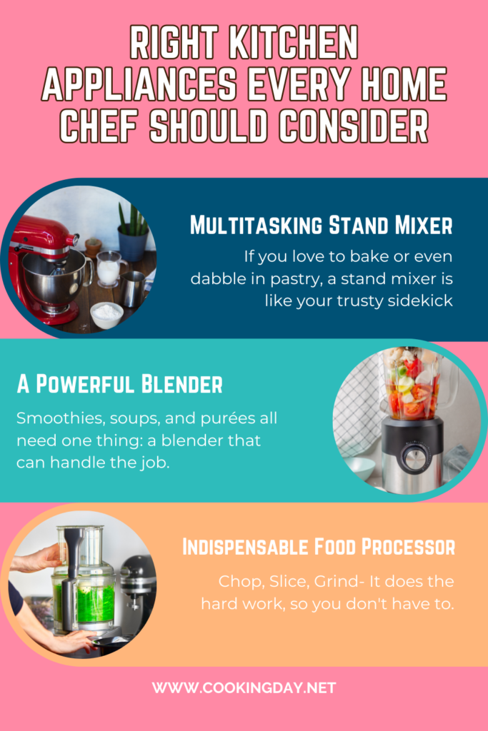 Right Kitchen Appliances Every Home Chef Should Consider