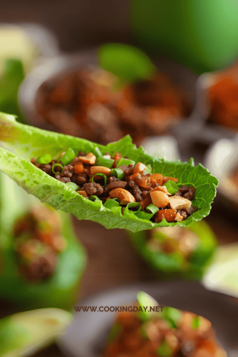 Tantalize Your Taste Buds with Chinese Pork Lettuce Wraps!