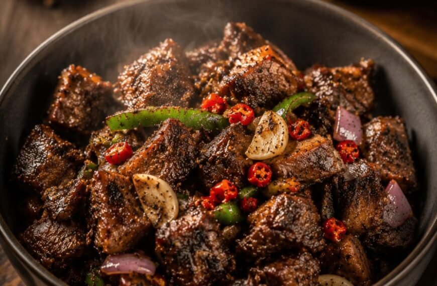 Authentic Nigerian Asun Recipe – Spicy Grilled Goat Meat