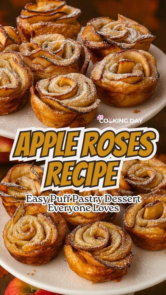 Apple Roses Recipe – Easy Puff Pastry Dessert Everyone Loves