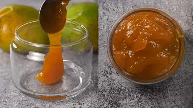 Prepare the Jar - Homemade mango jam