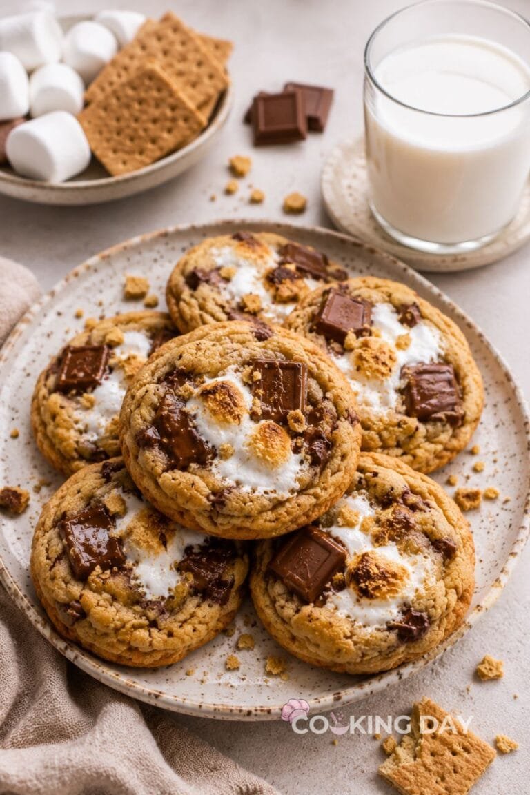 Best S’mores Cookies Recipe – Soft, Gooey, and Easy to Make