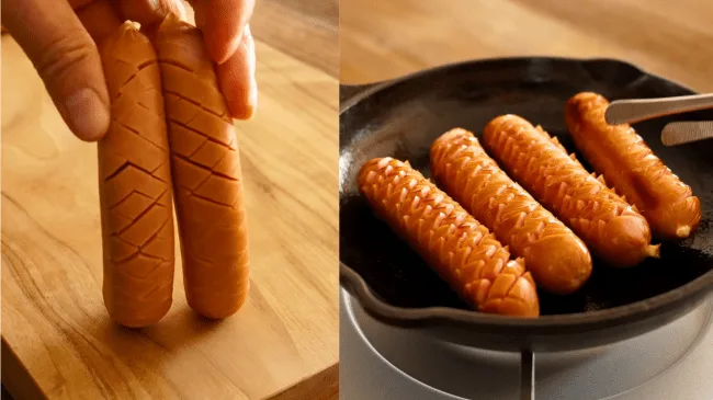 Crispy and soft! Potato Hot Dogs 2