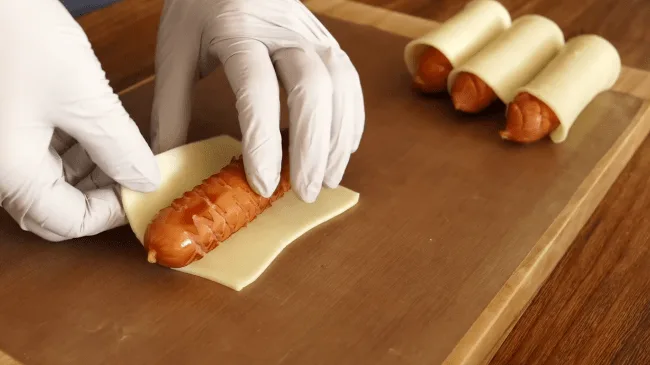 Crispy and soft! Potato Hot Dogs 3