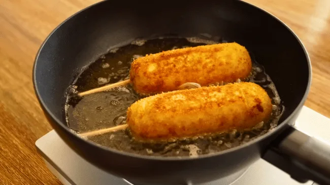Crispy and soft! Potato Hot Dogs 7