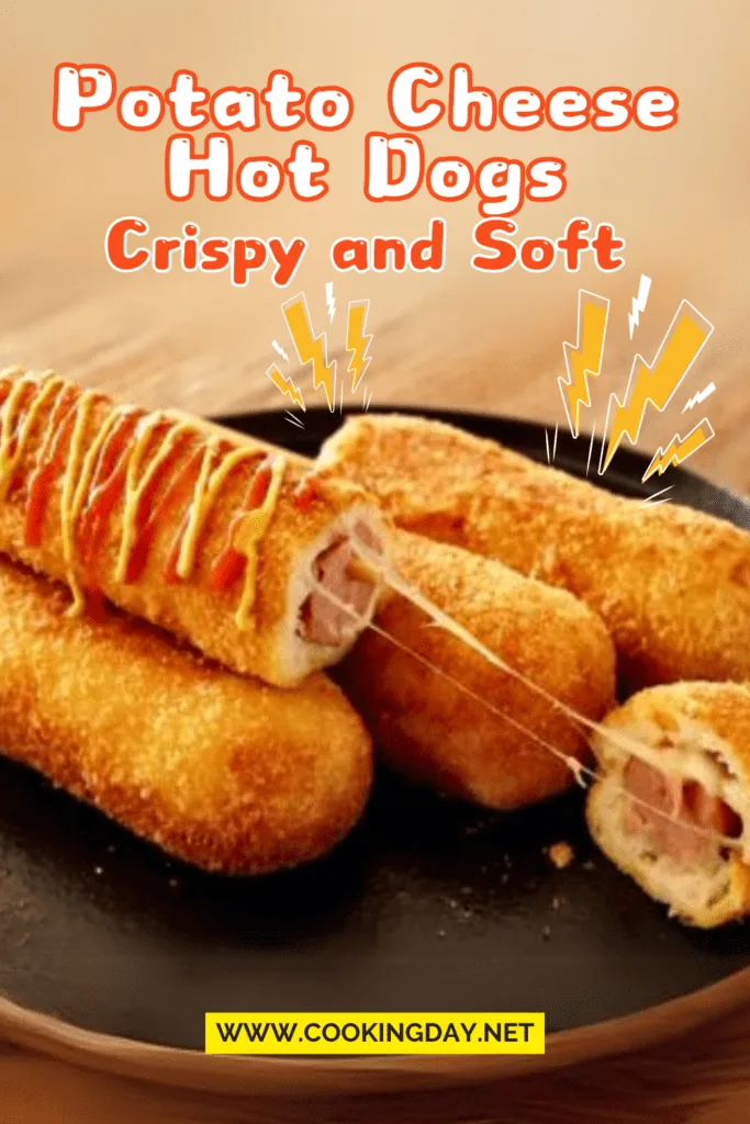 Crispy and soft! Potato Hot Dogs pinteredss