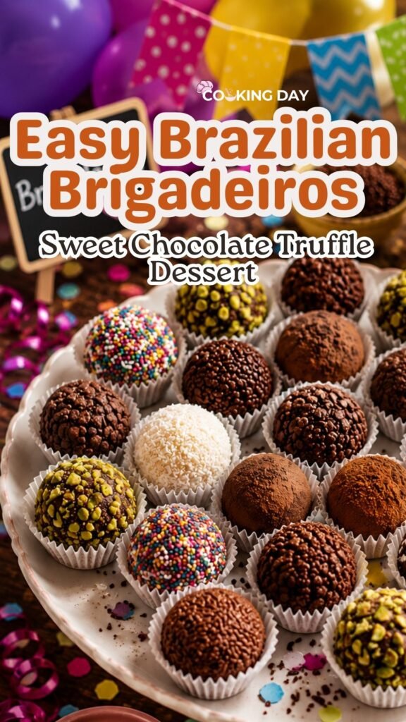 Easy Brazilian Brigadeiros – Sweet Chocolate Truffle Dessert