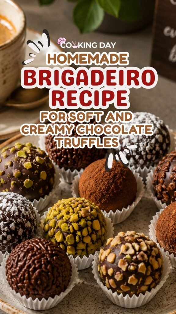 Homemade Brigadeiro Recipe for Soft and Creamy Chocolate Truffles