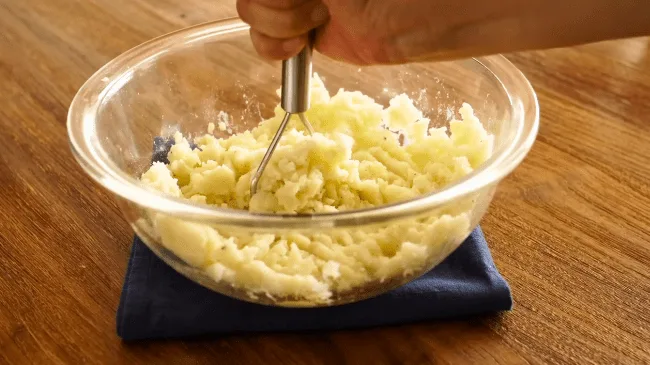 Mashed Potatoes - Crispy and soft! Potato Hot Dogs