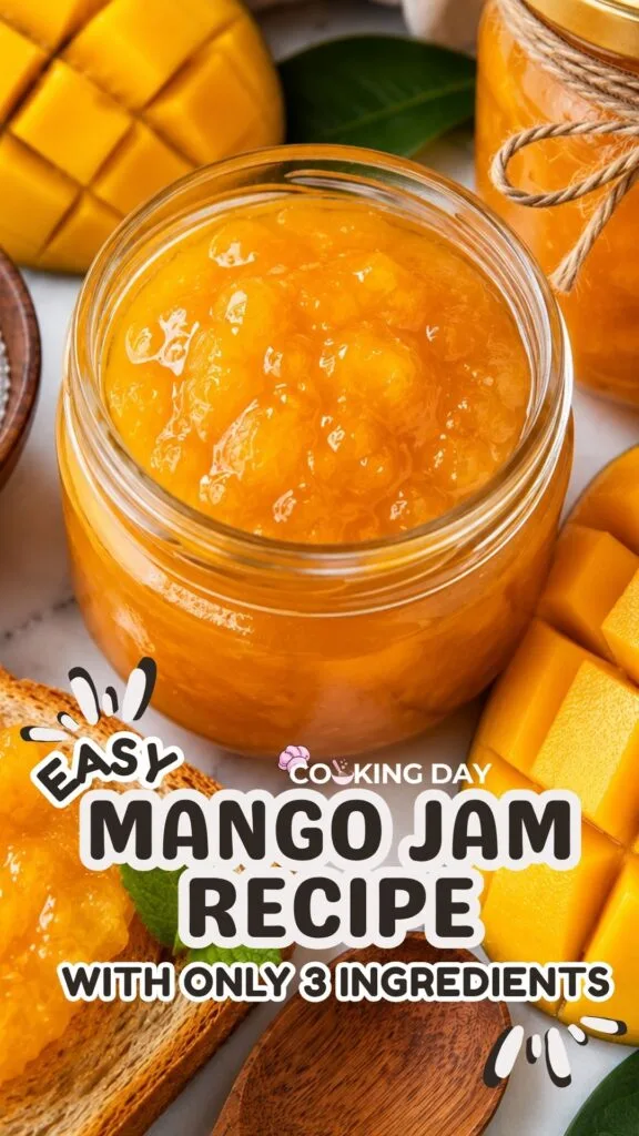 Easy Mango Jam Recipe with Only 3 Ingredients