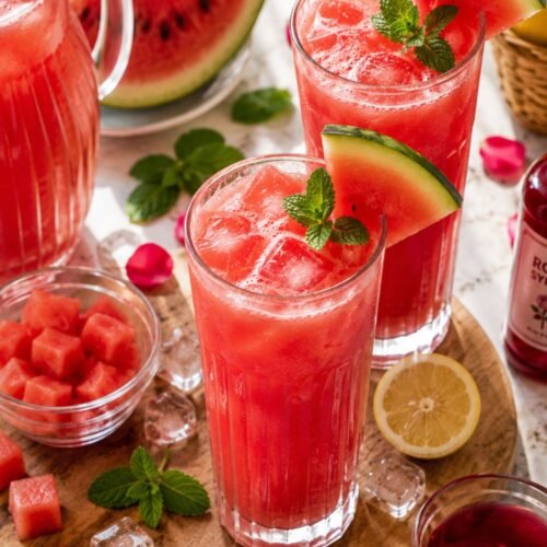 Easy Watermelon Sharbat for Hot Summer Days – Refreshing Cooling Drink