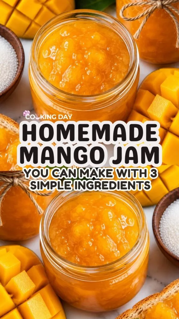 Homemade 3 Ingredient Mango Jam – Easy Small Batch Recipe