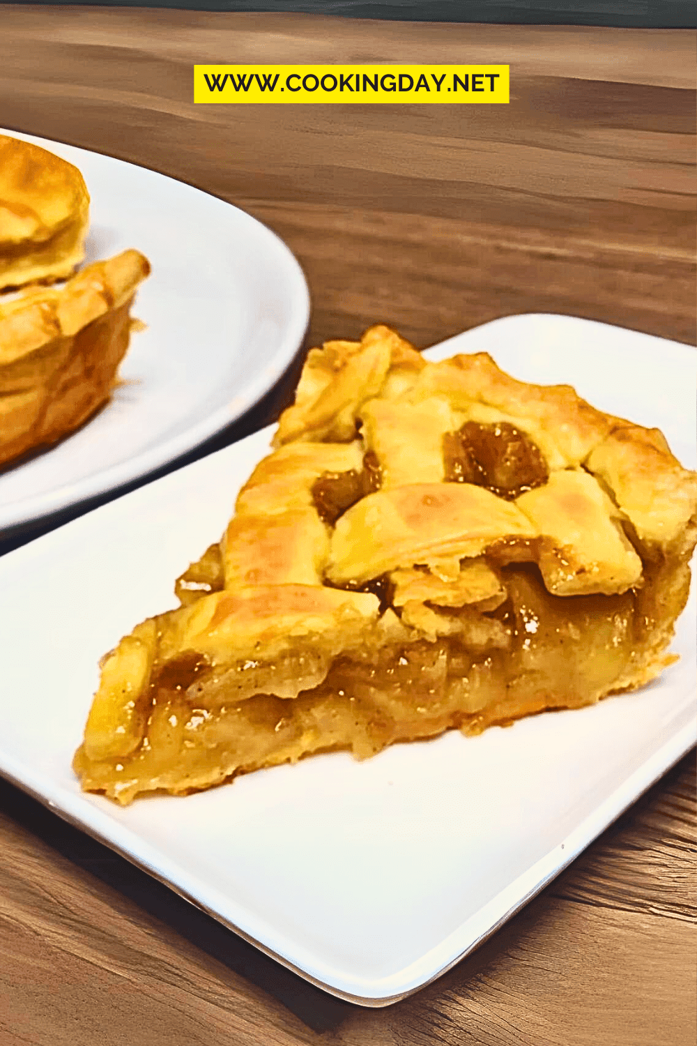 latice top APPLE PIE Recipe feature