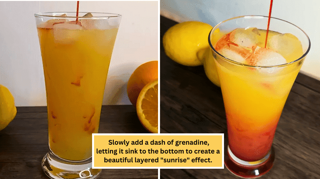 Detailed Instructions - Tropical Sunrise Mocktail0 addinbg grandine