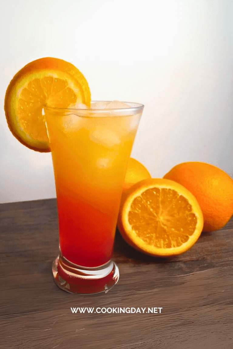 Tropical Sunrise Mocktail