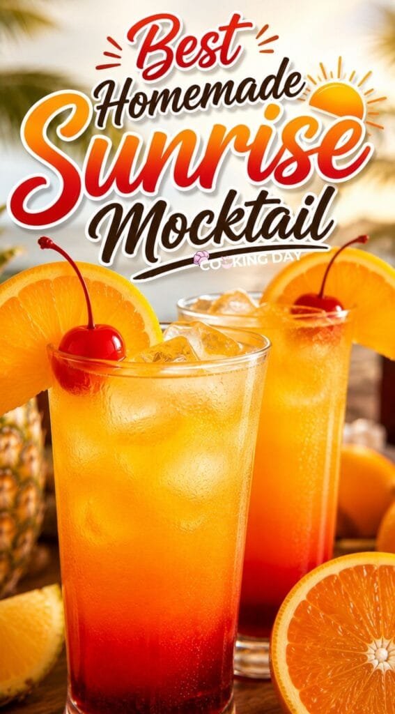 Best Homemade Sunrise Mocktail