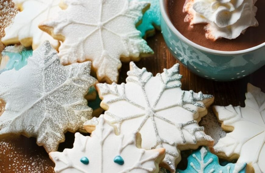 Magical Snowflake Cookies