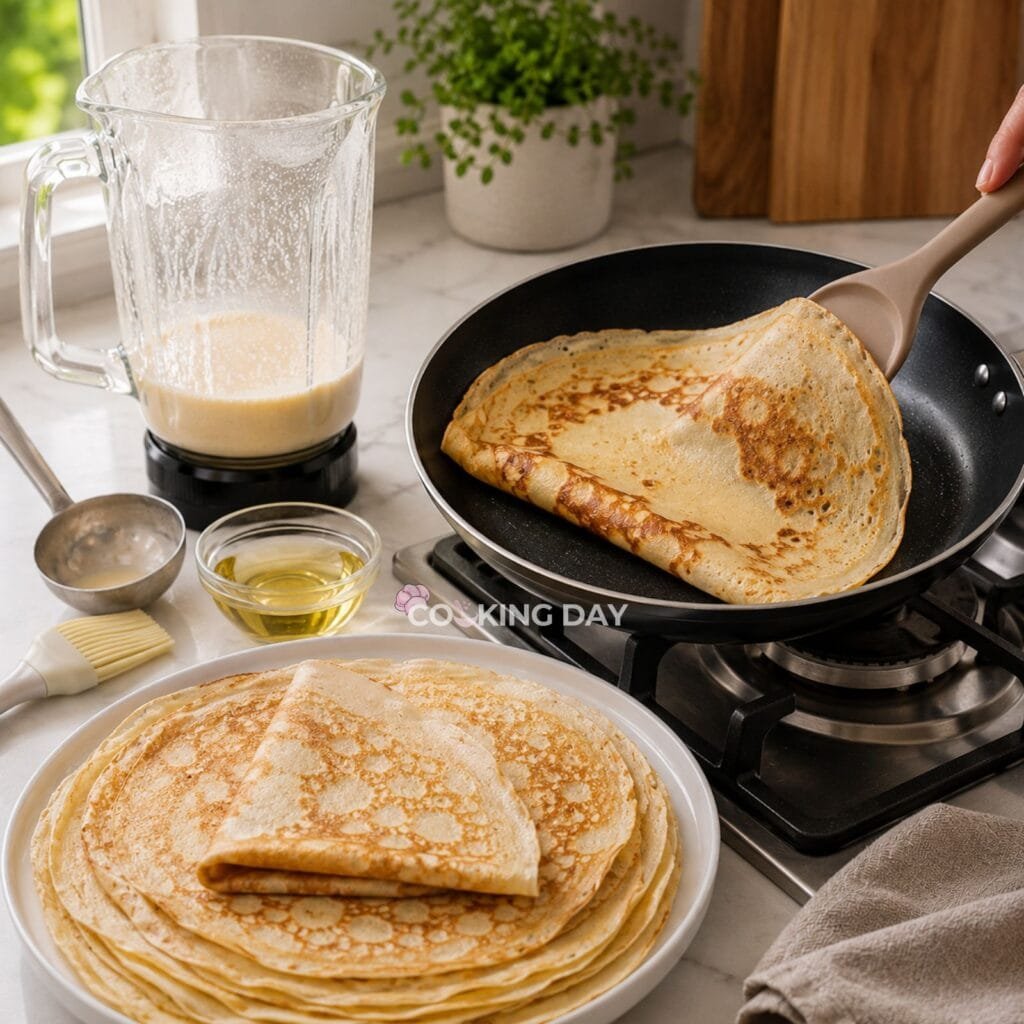 Step 4_ Repeat- Easy Ghana Pancakes Recipe