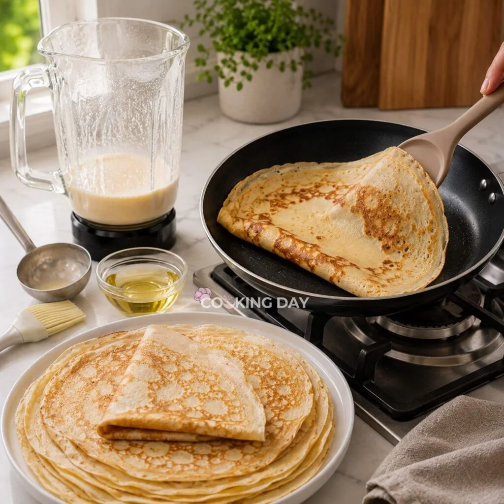 Step 4_ Repeat- Easy Ghana Pancakes Recipe