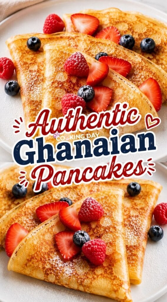 Authentic Ghanaian Pancakes