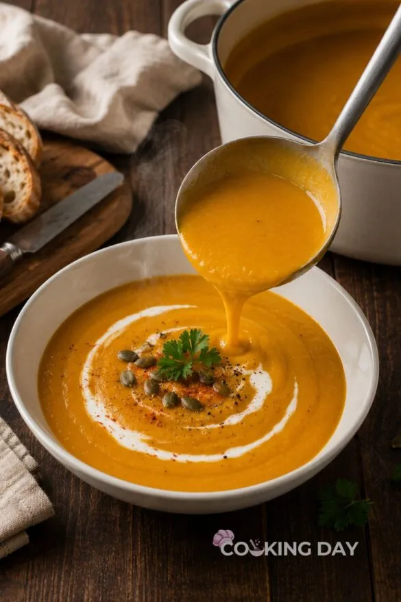 Classic Creamy Pumpkin Soup Recipe