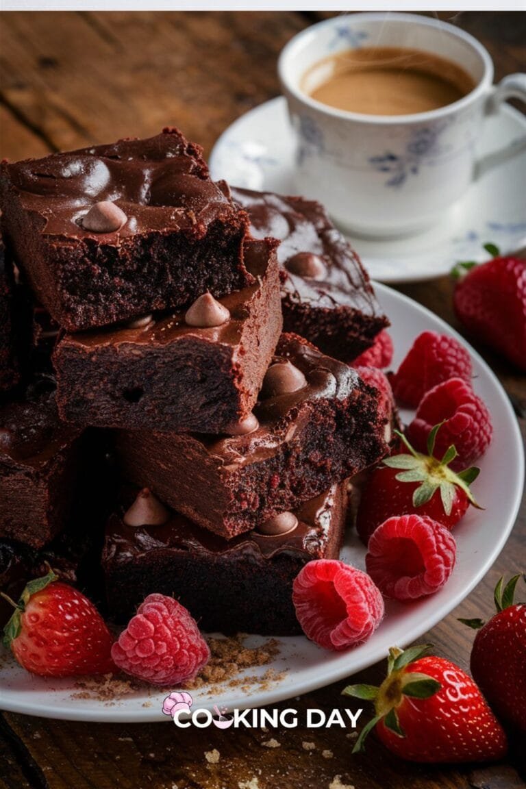 How To Make The Best Chocolate Fudgy Brownies features