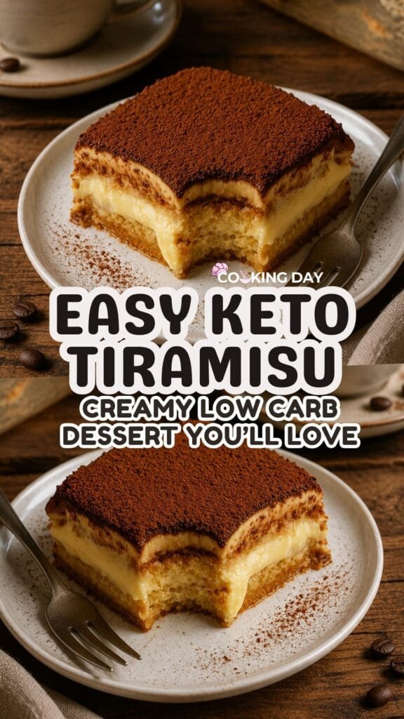 Easy Keto Tiramisu – Creamy Low Carb Dessert You’ll Love