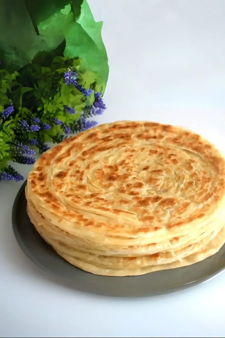 Fluffy flatbread - Breakfast bread
