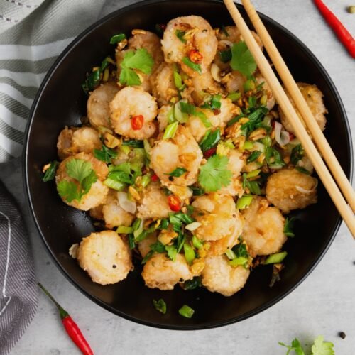 Chinese Salt and Pepper Shrimp – Crispy, Flavorful, and Addictively Delicious! 🍤🔥