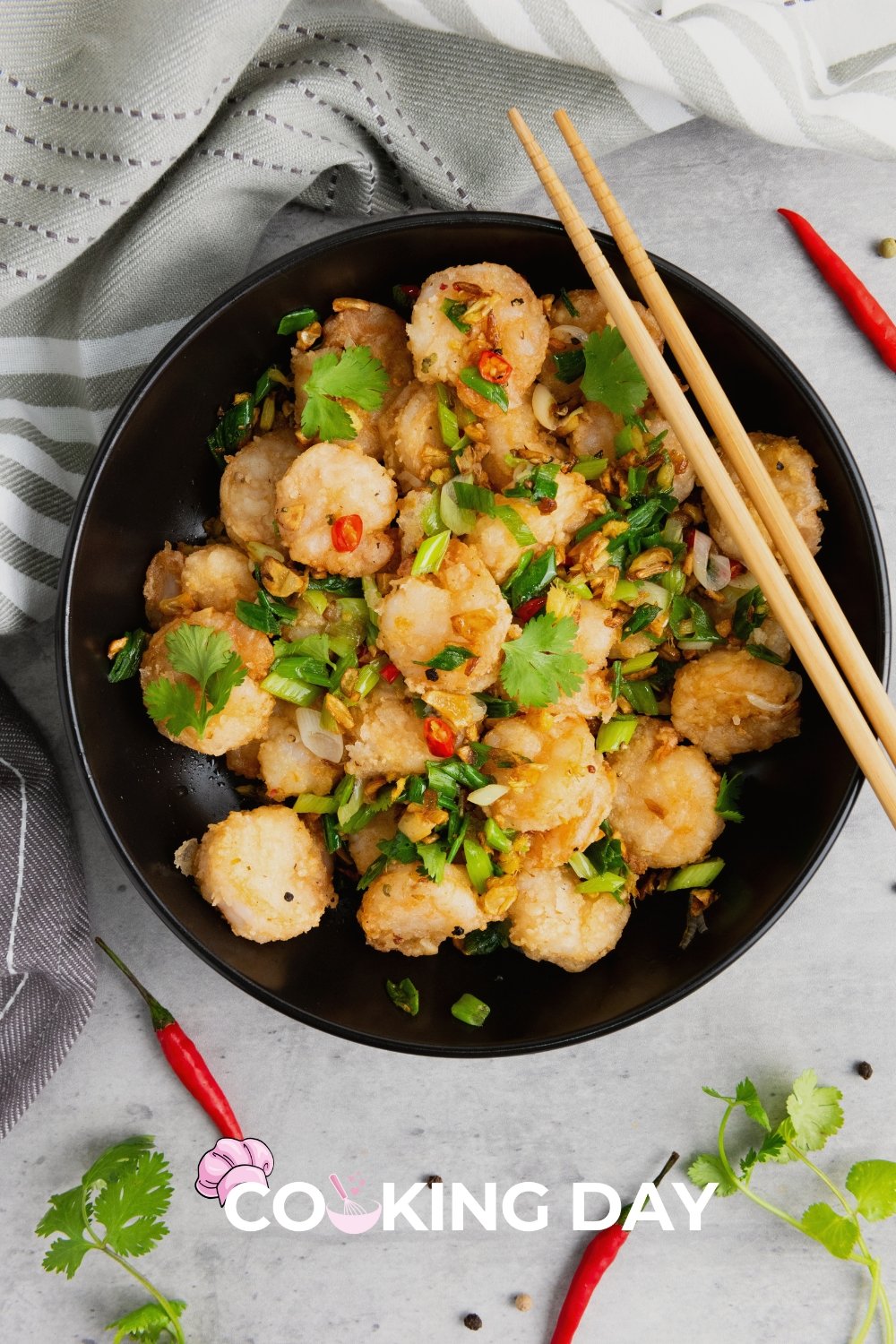 Chinese Salt and Pepper Shrimp – Crispy, Flavorful, and Addictively Delicious! 🍤🔥