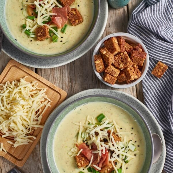 Creamy Baked Potato Soup – The Ultimate Comfort Food! 🥣🔥