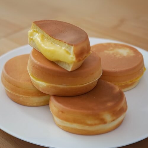 Custard cream pancake